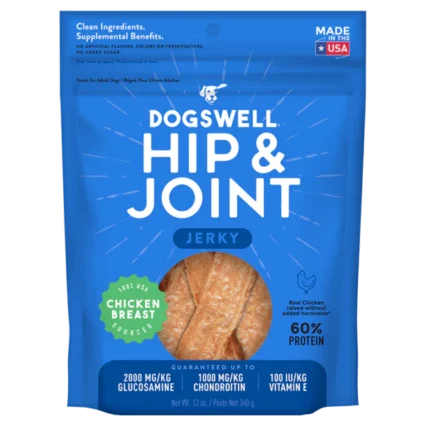 Dogswell Hip & Joint Jerky Treats, Chicken Breast